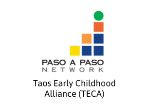 Taos Early Childhood Alliance (TECA) Logo - Paso a Paso Network Logo